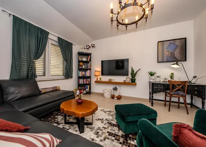 Exquisite With Heated Pool, Sauna, Breathtaking Landscape & Panoramic Views In Banjol * Rab Town